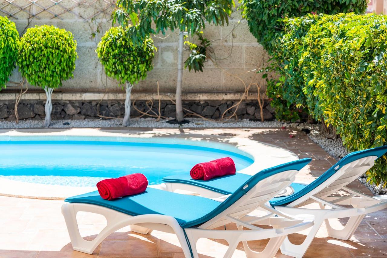 Beautiful Villa Anna With Heated Pool Costa Adeje  Exterior photo